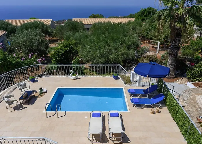 Marianthy Kefalonia Villa Tzamarelata